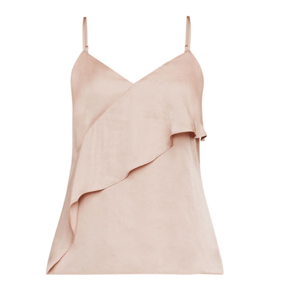BCBGMAXAZRIA Satin Tank